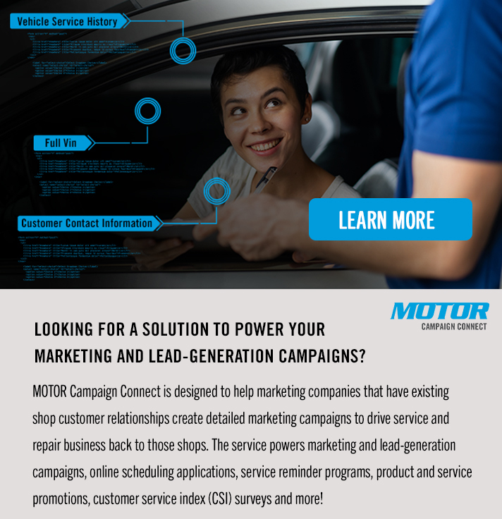Image describing MOTOR's Campaign Connect product