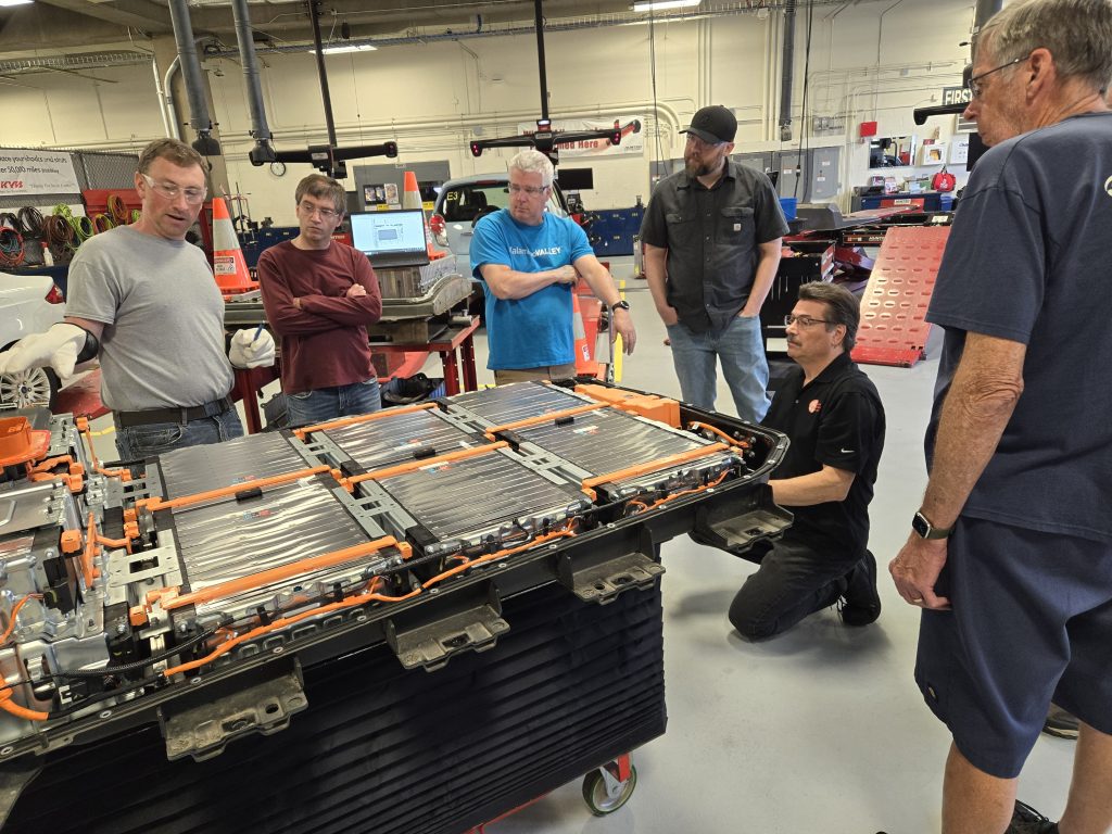 Small group of men at an EVPRO+ Training session